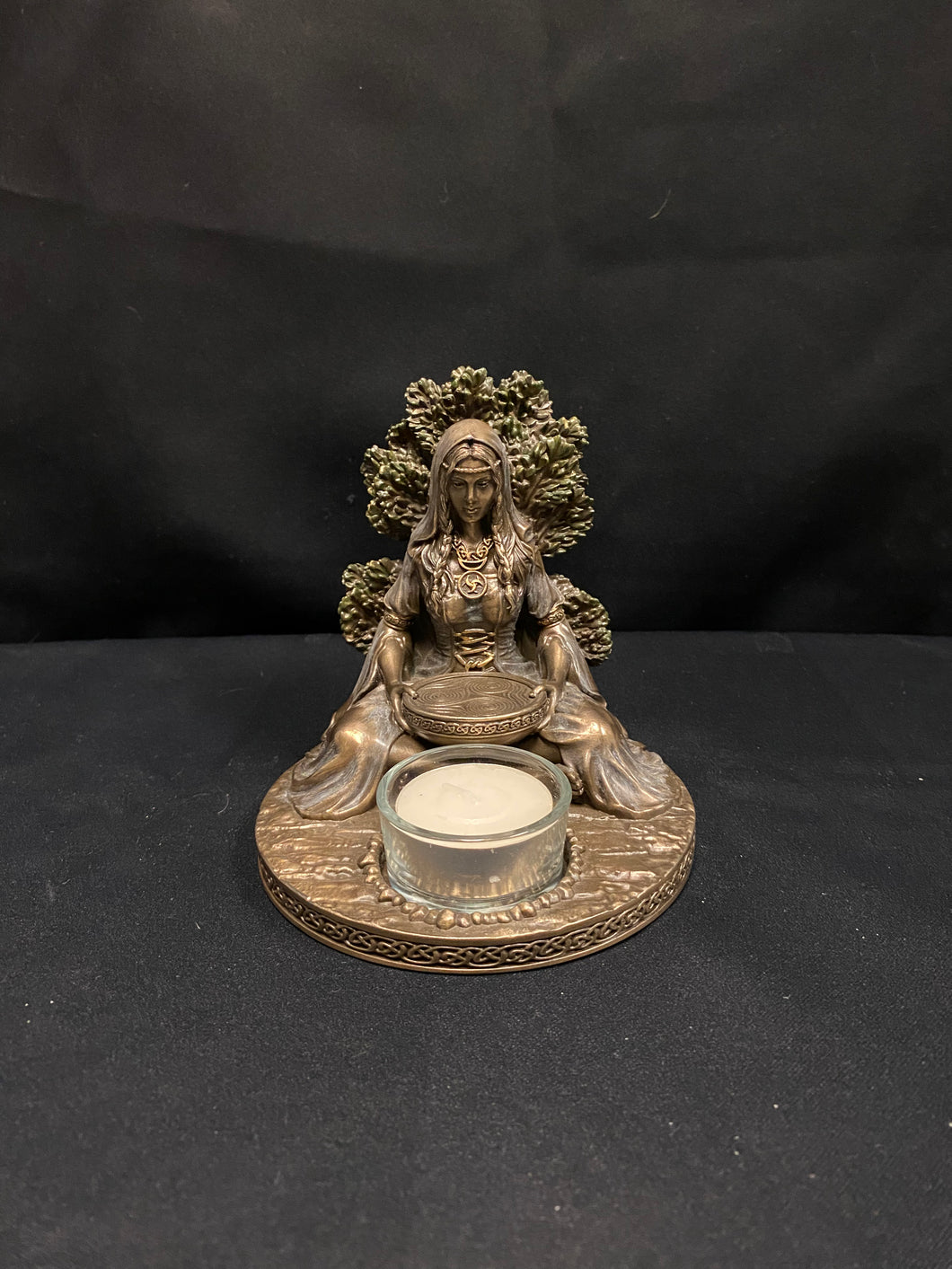 DANU TEALIGHT - BRONZE 12.5CM