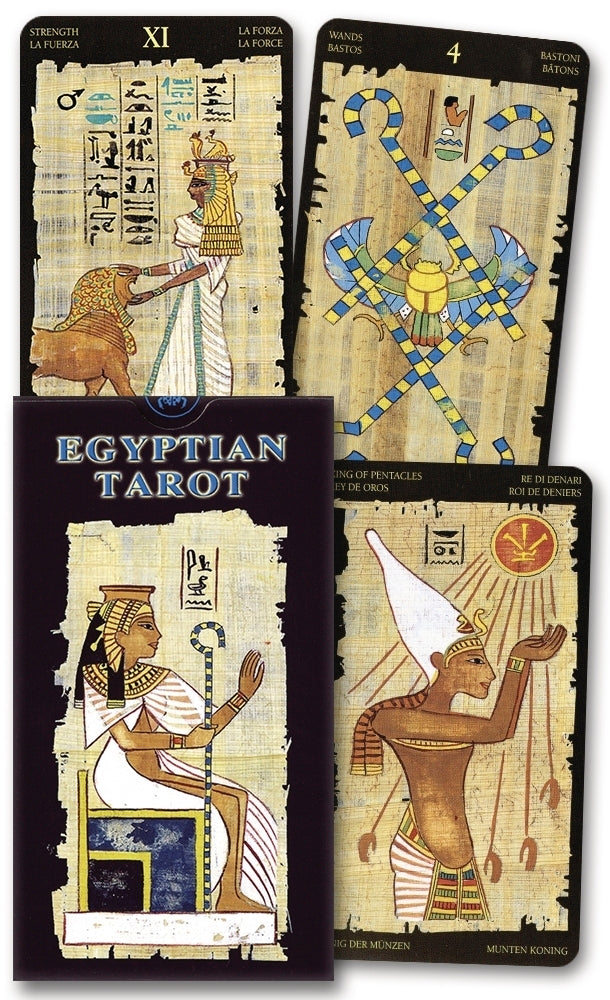 EGYPTIAN TAROT - TORINO LO SCARABEO