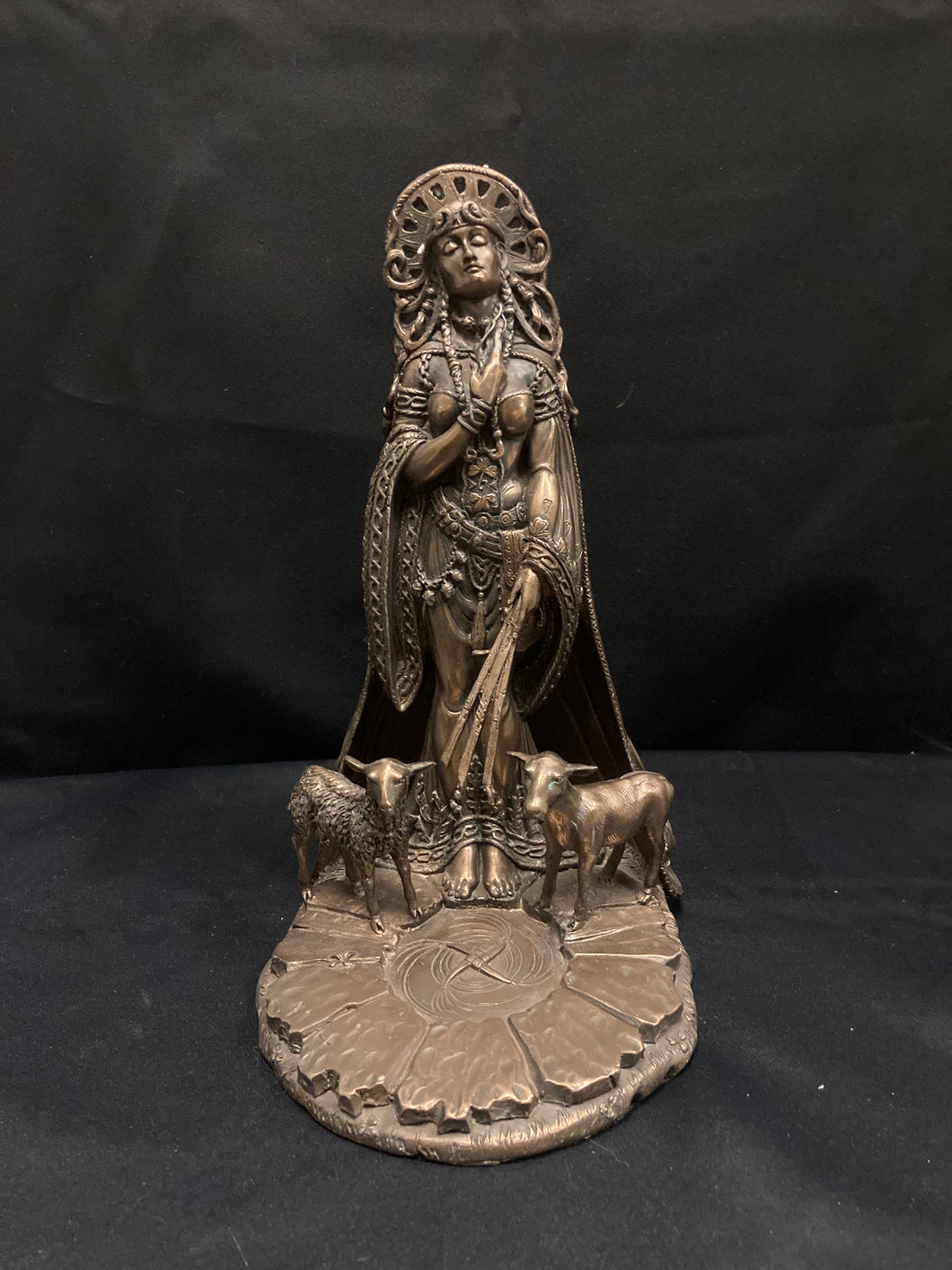 CELTIC GODDESS BRIGID - BRONZE