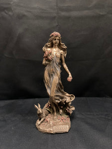 OSTARA GODDESS OF SPRING & DAWN - 26.6CM BRONZE