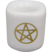 Load image into Gallery viewer, CERAMIC MINI RITUAL CANDLE HOLDER
