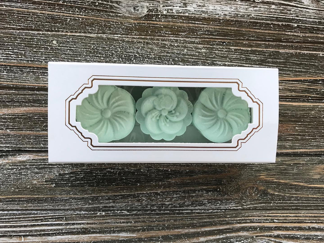 EUCALYPTUS MINT SHOWER STEAMER - BOX OF 3