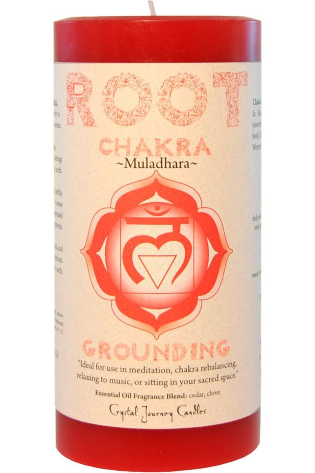 CHAKRA CANDLE/ROOT 3
