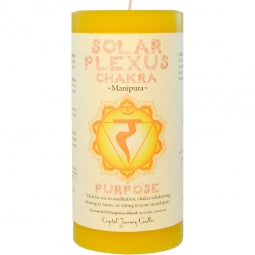 CHAKRA CANDLE/SOLAR PLEXUS 3