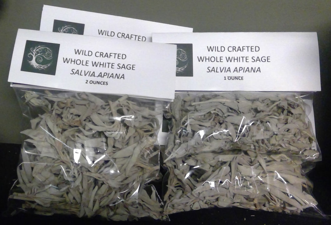 WHITE SAGE/SMUDGE - LOOSE 1 OZ