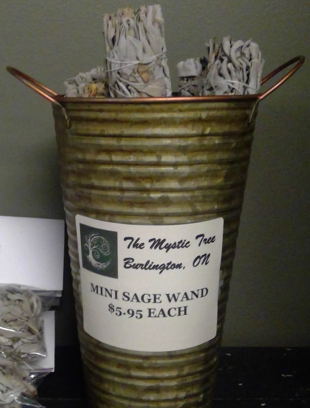 MINI WHITE SAGE SMUDGE STICK 3-4